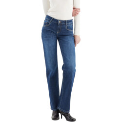 C.O.J. Denim Regular straight jeans dark blue