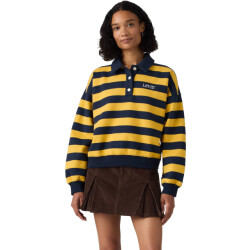 Levi's Graphic vintage rugby fleece stripe sweat