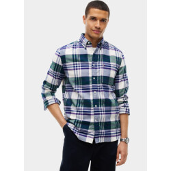 Tommy Hilfiger Overhemd heren hero flannel tartn chck rf sh mw0mw44592/0n1