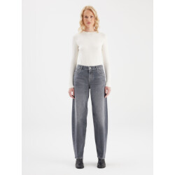 C.O.J. Denim Broek beth dark grey vintage