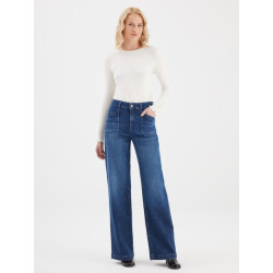 C.O.J. Denim Broek mira dark blue