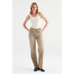 C.O.J. Denim Broek cora peanut denim