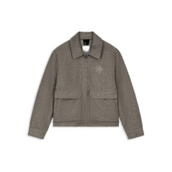 Pure Path Initials teddy jacket
