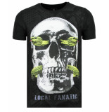 Local Fanatic Skull snake vette t-shirt