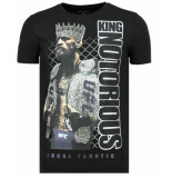 Local Fanatic King notorious slim fit t-shirt