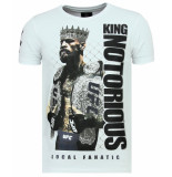 Local Fanatic King notorious slim fit t-shirt