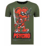 Local Fanatic Psycho mouse party t-shirt