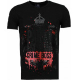 Local Fanatic Pablo escobar boss rhinestone t-shirt