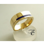 Christian Lapis lazuli ring