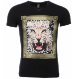 Local Fanatic T-shirt tijger print