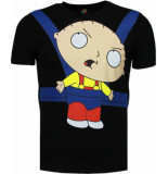 Local Fanatic Baby stewie t-shirt