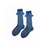 iN ControL 876-2 knee socks BLUE