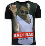 Local Fanatic Salt bae digital rhinestone t-shirt