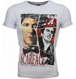 Local Fanatic T-shirt scarface frame print